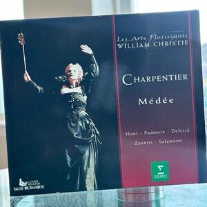 Charpentier Médée 3-CD  Set Erato Les Arts Florissants William Christie Baroque